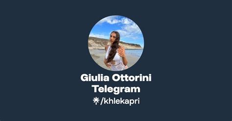 giulia ottorini leaks|Telegram: Contact @giulia.